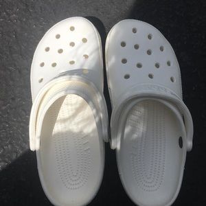 White crocs